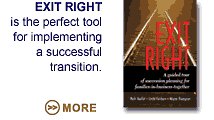 Exit Rightis the perfect tool for building a better business.